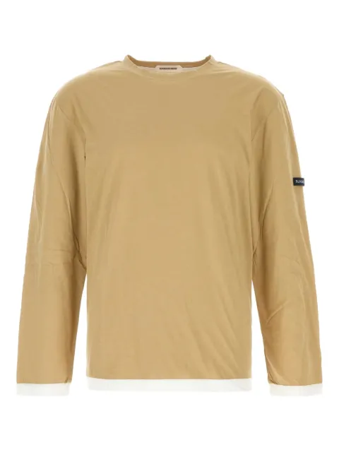 Namacheko long-sleeved cotton T-shirt Neutrals NS253200N12192060
