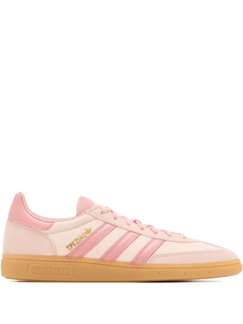 adidas Handball Spezial suede three-stripe trainers Pink JR3645