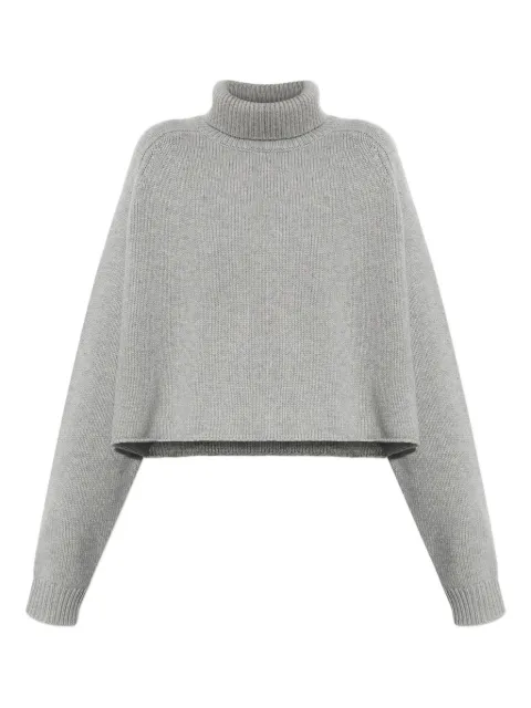Lisa Yang turtleneck cashmere sweater Grey 2025107