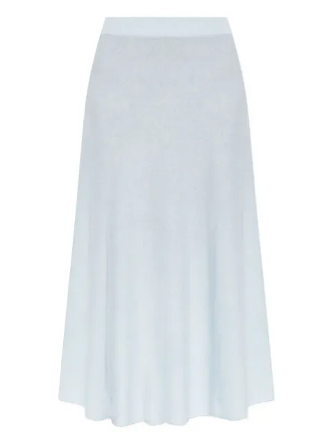 Lisa Yang The Torie cashmere flared skirt Blue 2025337