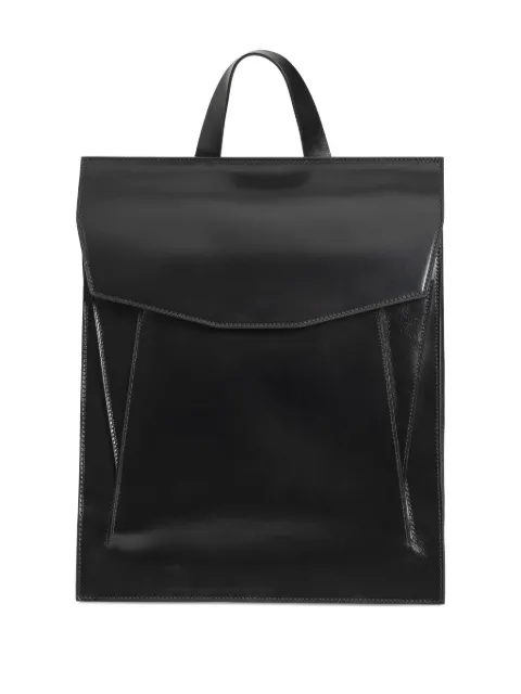 Merryl Tielman Claudie flap-pocket backpack Black CLABLAKEN19A
