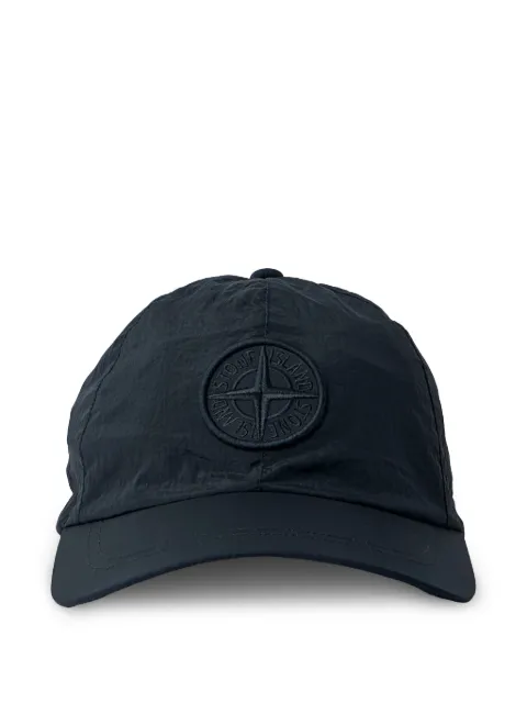 Stone Island logo-patch baseball cap Black L2S159100011S0076