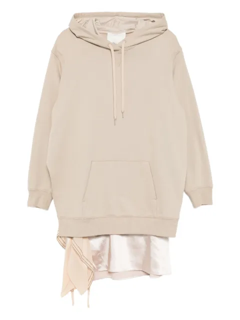3.1 Phillip Lim cotton hooded dress Neutrals P25190965UFT