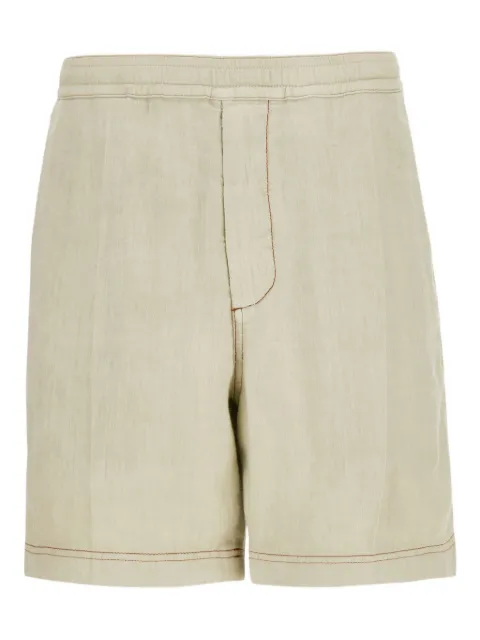 Ferragamo elasticated-waistband pocket shorts Neutrals 783303
