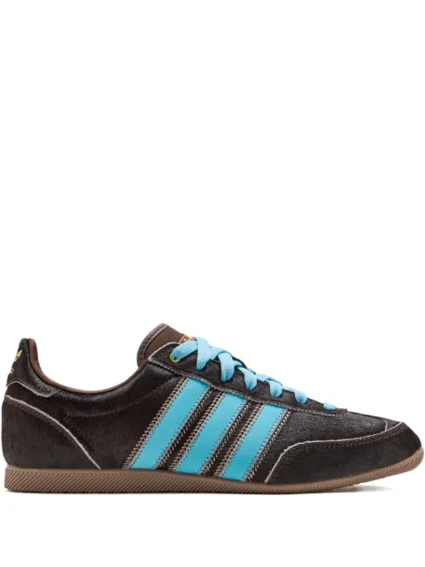 adidas Japan pony-finish leather sneakers Brown JS4028
