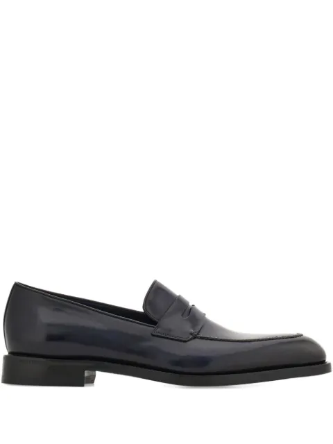 Ferragamo tramezza penny loafers Blue 784505