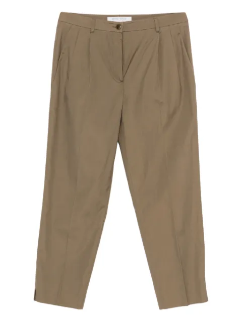 Miu Miu Pre-Owned 2000s pleat-detail trousers Green MI250HV