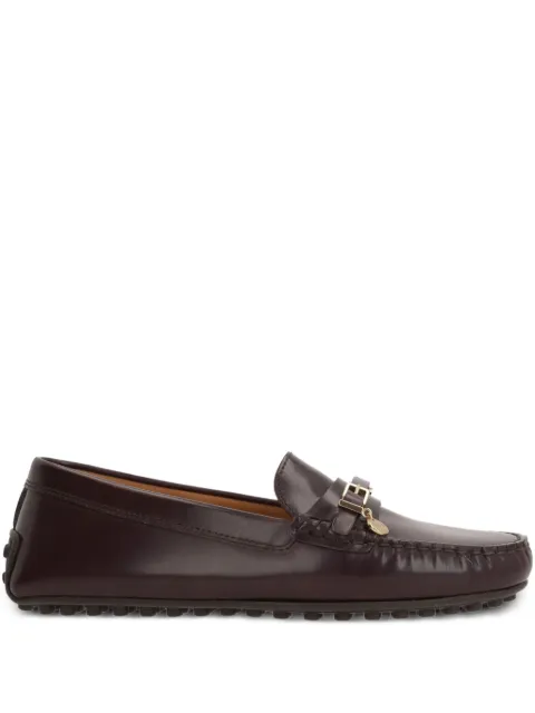 Tod's buckle-detail leather loafers Brown XXW10L0JM20U14