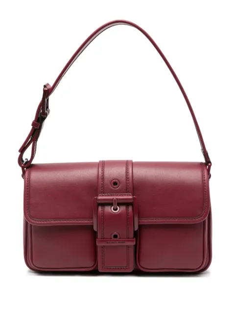Michael Michael Kors Colby buckle-fastening leather shoulder bag Red 30T5TBAL2L
