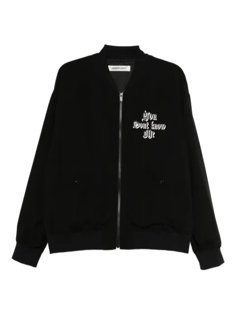 Undercover graphic-print jacket Black UP2E4202