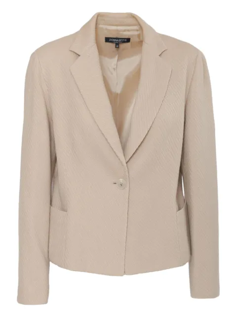 Donna Erre 2023 pre-owned Erre single-breasted blazer Neutrals WCV23042303