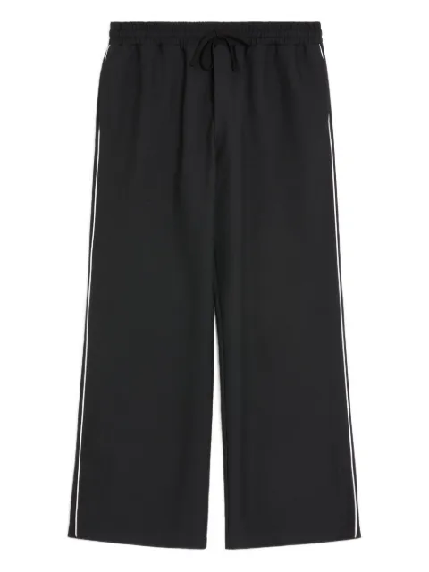 Valentino Garavani VLogo-patch drawstring trousers Black VMD05JAYY