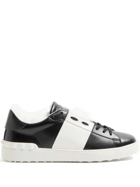 Valentino Garavani calfskin open sneaker Black YS0830BLU