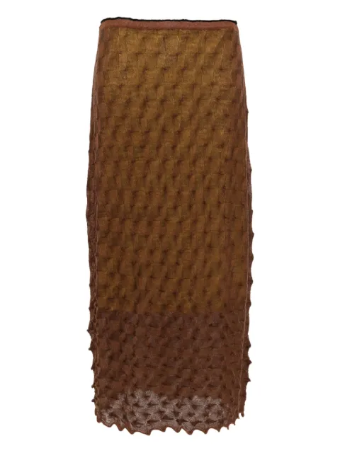 YANYAN KNITS rayon skirt YYW251031A