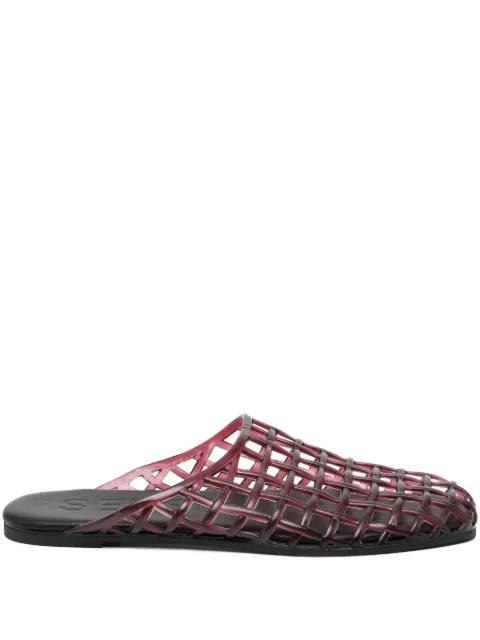 Senso Jacey flatted mules Red JACEY