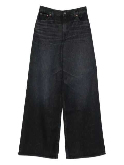 Chloé buttoned wide-leg jeans Black CH25ADP02156