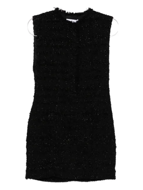 IRO tweed sleeveless mini dress Black SANNAIWP33BLA01