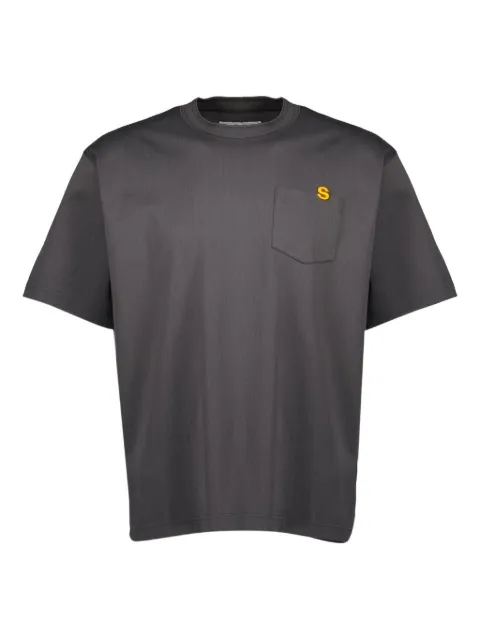 sacai cotton T-shirt Grey SCM229