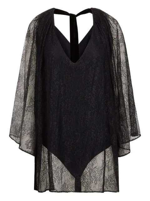 Nina Ricci lace bodysuit Black 25ACTO015PA0492