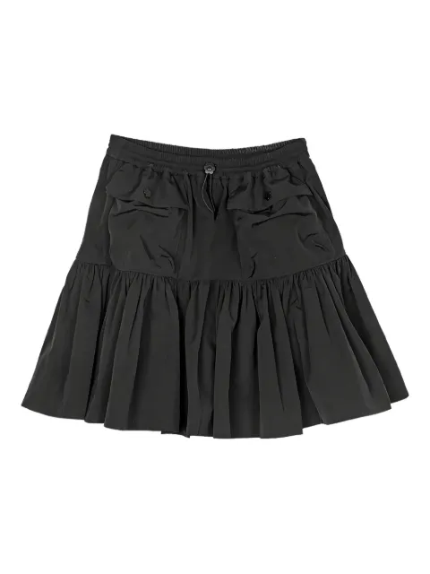 Cecilie Bahnsen Blair ruffled two-pocket mini skirt Black BLAIRSKIRTRECYCLEDTAFFETABLACK
