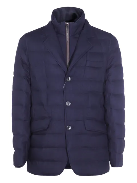 Herno quilted layered blazer Blue PI001269U332789200