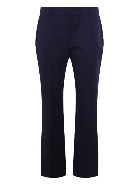 Alexander McQueen cropped trousers Blue 843475QJACH