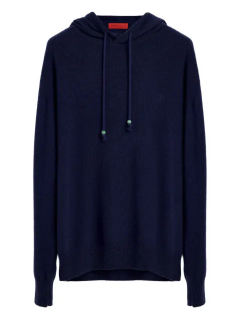 Domaine Des Artistes cashmere hoodie Blue DDAH01BL00NAVY