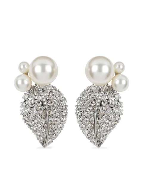 Jennifer Behr Blanca earrings Silver 76RA59CRYSTALPEARL