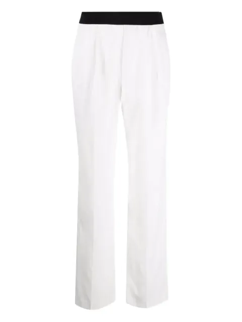 LouLou de Saison Takaroa elastic-waist trousers White TAKAROA