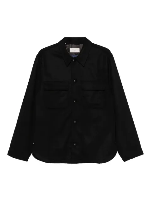Officine Generale buttonned pocket jacket Blue W24MTLG402