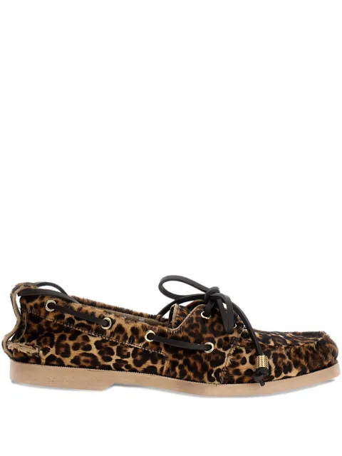 Golden Goose Cruise leather Derby shoes Brown GWF00883F007619