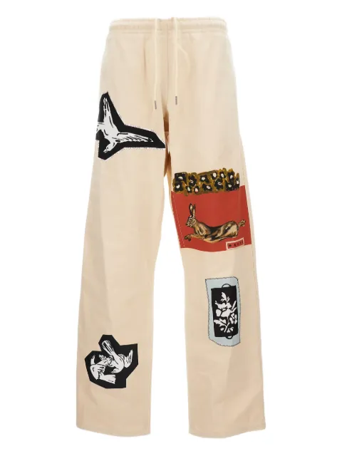 Marni printed track pants Neutrals PUMU0315SXUSCY38