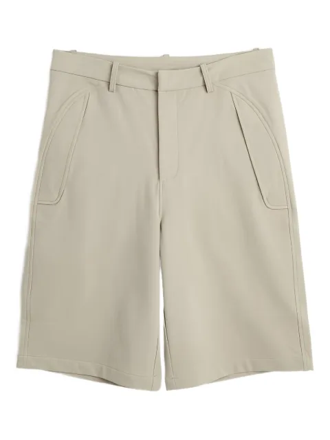 Hiking Patrol zip-fastening stretch shorts Neutrals SS25024