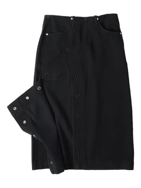 House of Sunny Half Cut skirt Black VOL23163
