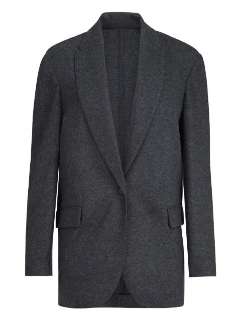 Brunello Cucinelli jersey blazer Grey ML8967465C3422
