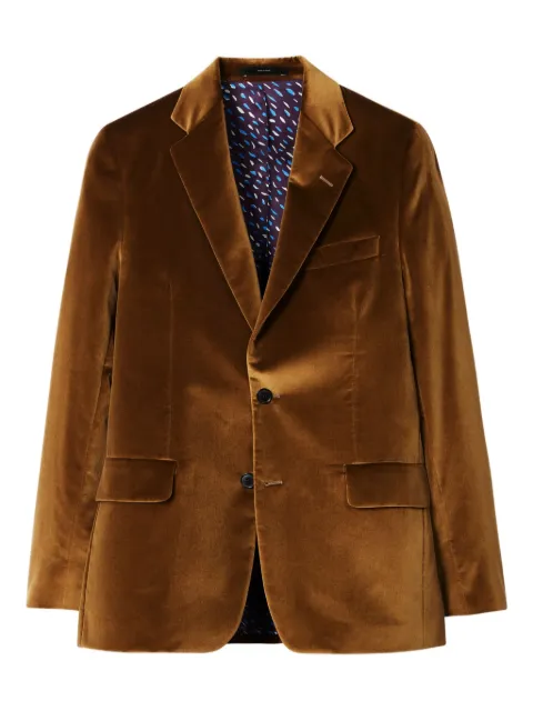 Paul Smith The Brierley velvet blazer Brown M1R2326T01346