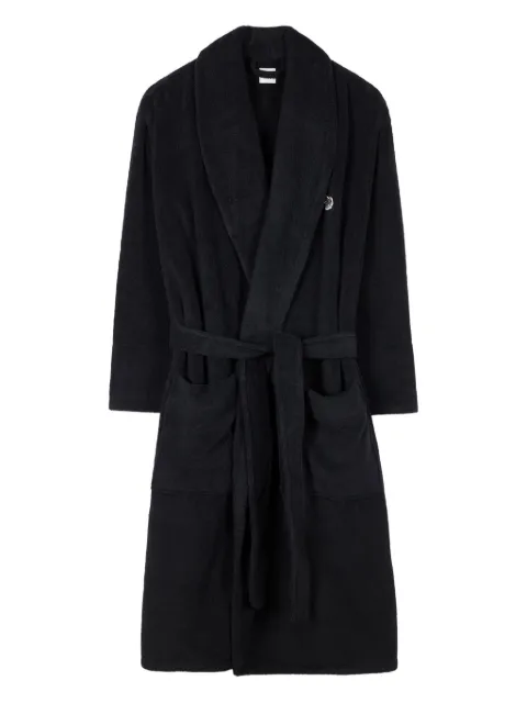 Paul Smith zebra-embroidered robe Black M1A681PUZEB