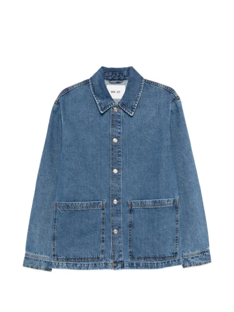NN07 Blaze 1882 pocket shirt Blue 2580000430