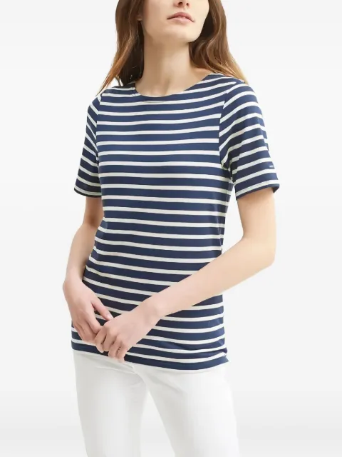Saint James stripe T-shirt Blue 985850ECRUMARINE