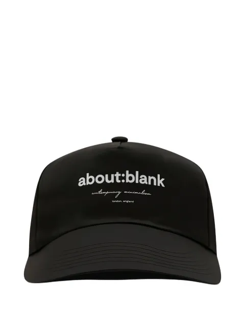 ABOUTBLANK logo cap Black AB20240449