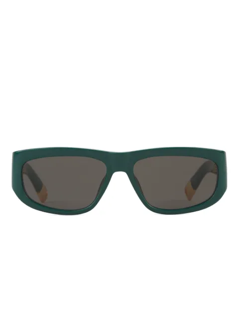 Jacquemus rectangle-frame sunglasses Green JAC2C3SUN