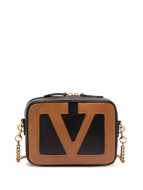 Valentino Garavani Viva Superstar v logo shoulder bag Black WB0R86PTJ