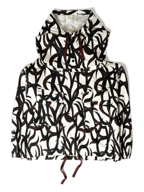 Brain Dead All Terrain jacket White O02003701WH
