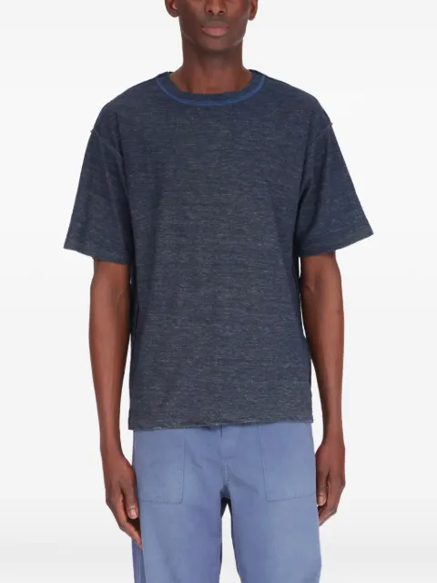 Maison Margiela signature four stitches detail T-shirt Blue S50GC0725M20162