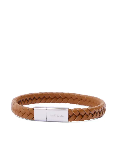 Paul Smith braided leather bracelet Brown M1ABRACMTWO