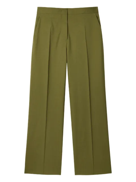 PS Paul Smith pressed-crease trousers Green W2R206TT31053