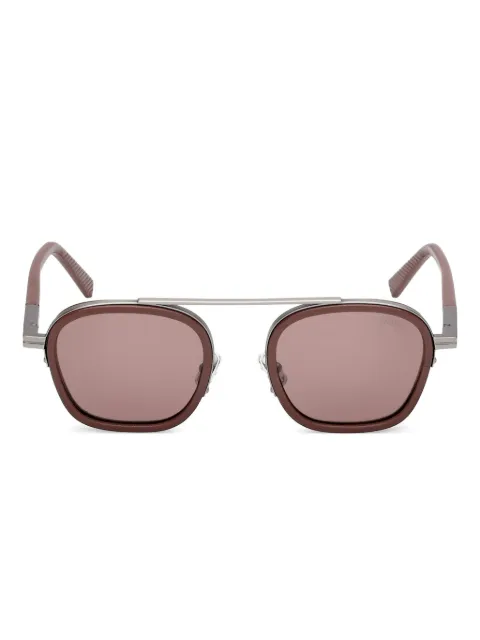 Zegna square-frame sunglasses Brown EZ027845E