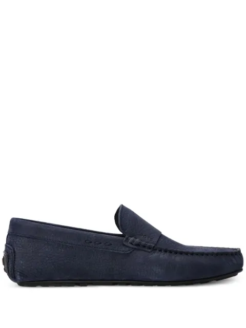 BOSS Noel leather loafers Blue 50548116