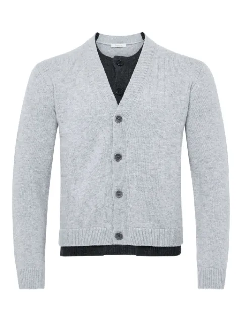 JW Anderson layered cardigan Grey KW1434YN0423972