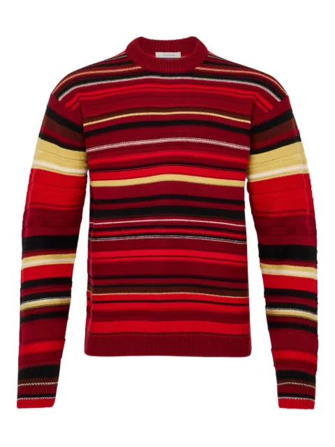 JW Anderson striped jumper Red KW1501YN0008452